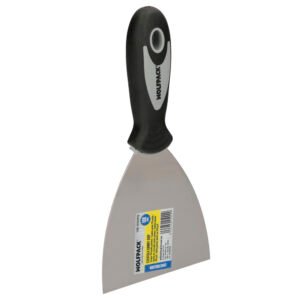 Espatula Mango Gummy Grip Hoja 100 mm. Aplicar Yeso, Pintora, Masillas, Pladur, etc.