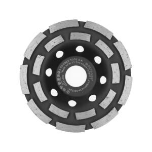 Disco Diamante Desbaste Ø 115 mm. Doble Corona Segmentado